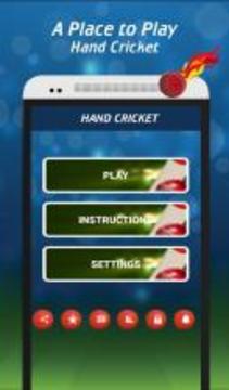 Hand Cricket Game Offline: Ultimate Cricket Fun游戲截圖1