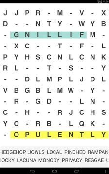 Missing Vowels Word Search游戲截圖3