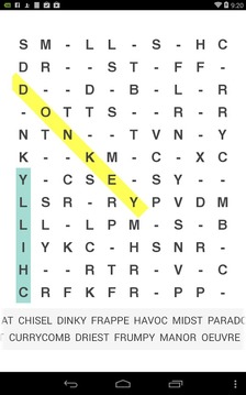 Missing Vowels Word Search游戲截圖5