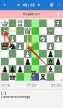 Chess Tactics Art (1400-1600)游戲截圖1