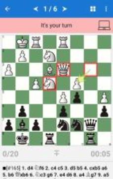 Chess Tactics in Volga gambit游戲截圖2
