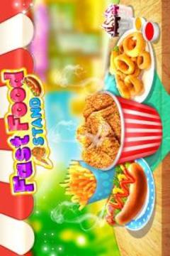 Fast Food Stand - Fried Food Cooking Game游戲截圖5