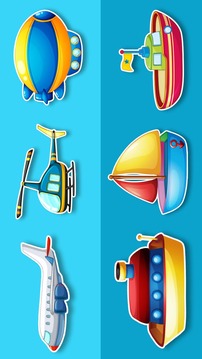 Vehicle Puzzles for Toddlers游戲截圖3