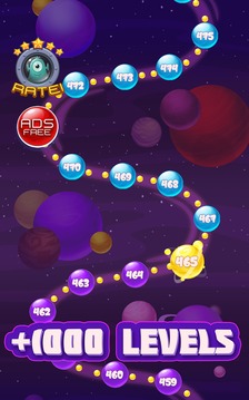 Galactic Bubble Breaker游戲截圖4