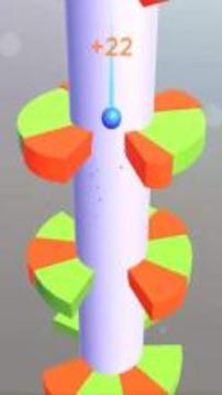 Ball On Helix Spiral Jump游戲截圖4