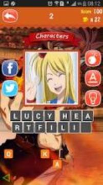 Fairy tail Quiz游戲截圖5
