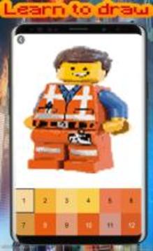 Lego 2  Color by number游戲截圖5