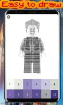 Lego 2  Color by number游戲截圖3