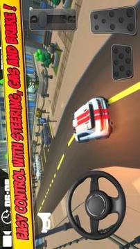 Toon City Car Parking游戲截圖2