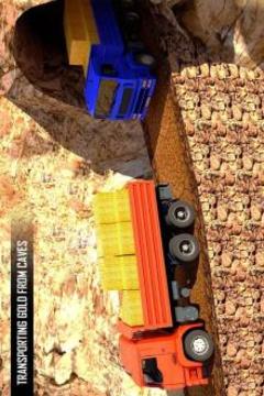 Gold Transporter Truck Driver 2019  Uphill Driver游戲截圖3