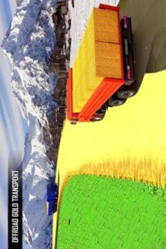 Gold Transporter Truck Driver 2019  Uphill Driver游戲截圖1