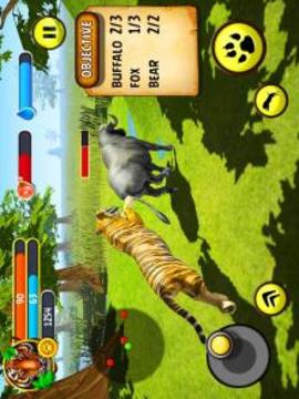 Wild Tiger Survival  Animal Simulator游戲截圖1