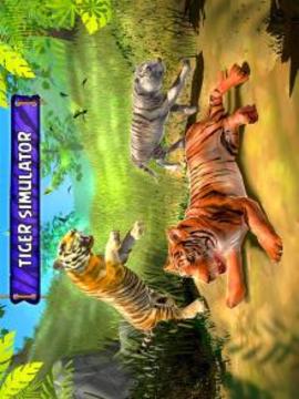 Wild Tiger Survival  Animal Simulator游戲截圖5