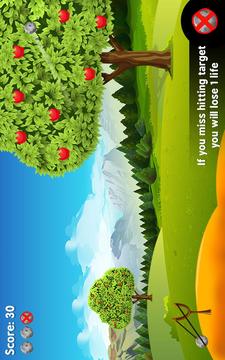 Apple Shooter : Slingshot Knockdown Shooting Games游戲截圖5