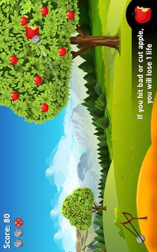 Apple Shooter : Slingshot Knockdown Shooting Games游戲截圖3