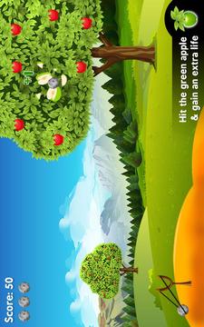Apple Shooter : Slingshot Knockdown Shooting Games游戲截圖4