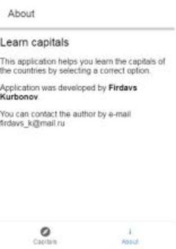 Learn Capitals游戲截圖1