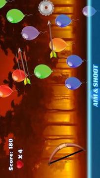 Balloons Shooter Pop Archery Games游戲截圖4