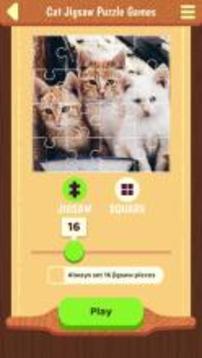 Cat Jigsaw Puzzle Games游戲截圖3