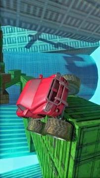 Impossible Car Racing Stunts游戲截圖2