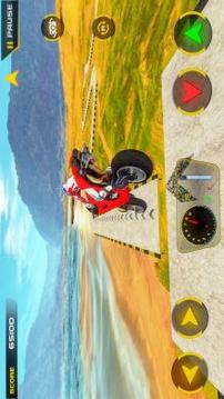 Mega Ramps Bike Simulator  3D Impossible Tracks游戲截圖4