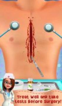 Heart Surgery ER Emergency: Doctor Games游戲截圖5