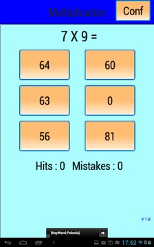 Tablas de multiplicar游戲截圖5