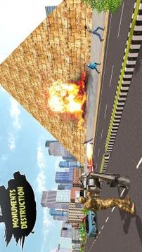 Mummy Superhero City Battle Shooting Game游戲截圖1