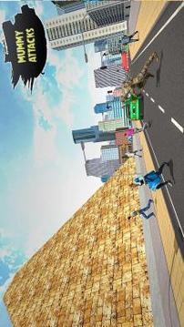 Mummy Superhero City Battle Shooting Game游戲截圖3