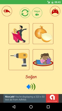Turkish For Kids - Beginner游戲截圖5