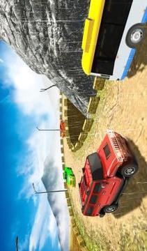 Offroad Jeep Prado Stunt Master游戲截圖3