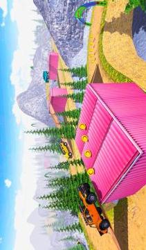 Offroad Jeep Prado Stunt Master游戲截圖1