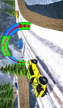 Offroad Jeep Prado Stunt Master游戲截圖4