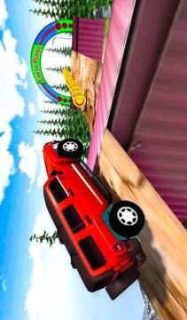Offroad Jeep Prado Stunt Master游戲截圖5