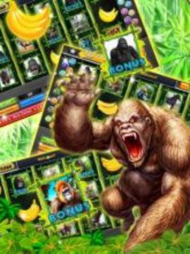 Gorilla King Slots Jungle游戲截圖2