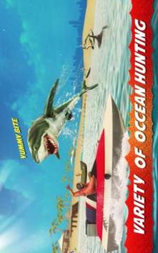Angry Shark Ocean Simulator游戏截图1