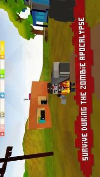 Zombie Pixel Survival Dead World游戲截圖1