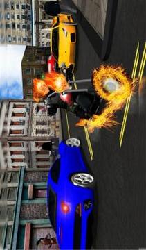 Ghost Bike Rider Fighter游戲截圖3