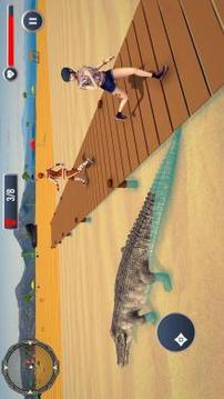 Wild Crocodile Hunt Simulator游戲截圖4