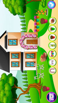 Flower Garden Decorator Game游戲截圖3