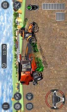 Idle Farm 2019  Farmer Tractor Games游戲截圖2
