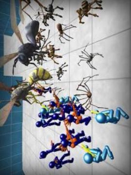 Stickman Spiders Battle Simulator游戏截图2