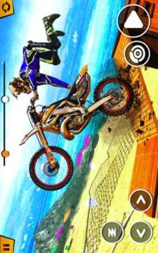 Tricky Bike Stunt Rider Trail Bike Stunt Master游戲截圖1