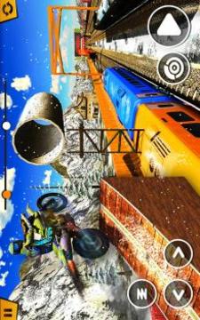 Tricky Bike Stunt Rider Trail Bike Stunt Master游戲截圖3