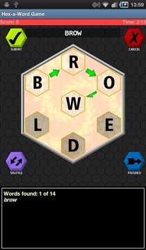 Hex-a-Word Game游戲截圖4