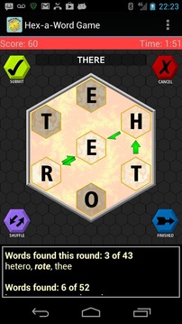 Hex-a-Word Game游戲截圖3