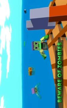 Zombie Raft 3D游戲截圖4