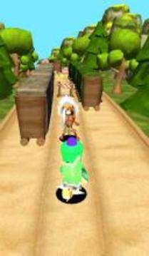 Subway Monkey Ninja Super游戲截圖2