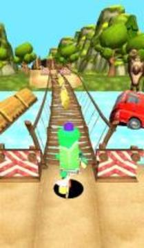 Subway Monkey Ninja Super游戲截圖3