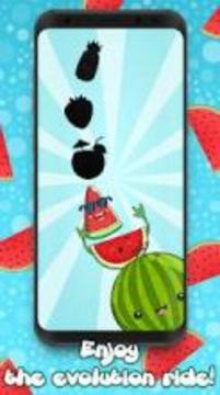 Merge Watermelon – Great Evolution Clicker Game游戲截圖1